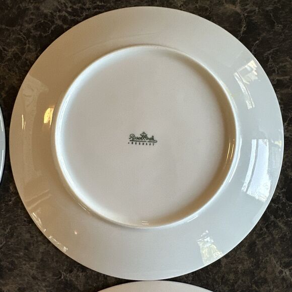 Set Of 4 Mismatched Salad Cake Dessert Plates Florals Wedding Shower Parties - Picture 8 of 10